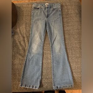 Classic Blue Women's Flare Jeans